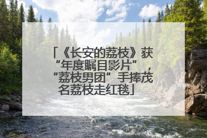 《长安的荔枝》获“年度瞩目影片”，“荔枝男团”手捧茂名荔枝走红毯