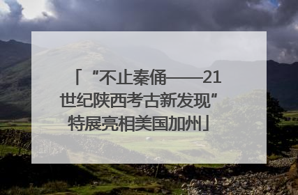 “不止秦俑——21世纪陕西考古新发现”特展亮相美国加州