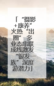 “摄影+康养”火热“出圈” 多业态串联成线激发“银发一族”深度游潜力