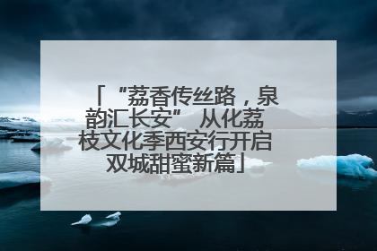 “荔香传丝路，泉韵汇长安” 从化荔枝文化季西安行开启双城甜蜜新篇