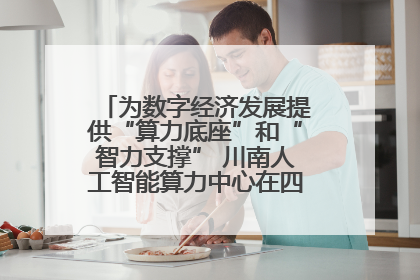 为数字经济发展提供“算力底座”和“智力支撑” 川南人工智能算力中心在四川泸州启动
