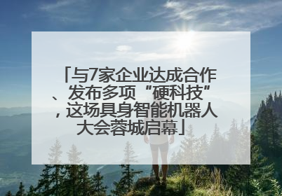 与7家企业达成合作、发布多项“硬科技”，这场具身智能机器人大会蓉城启幕