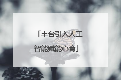 丰台引入人工智能赋能心育