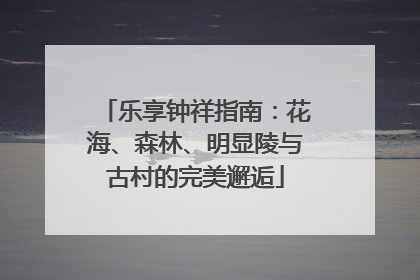 乐享钟祥指南：花海、森林、明显陵与古村的完美邂逅