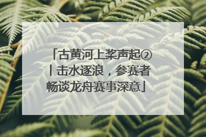 古黄河上桨声起②丨击水逐浪，参赛者畅谈龙舟赛事深意