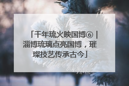 千年琉火映国博⑥｜淄博琉璃点亮国博，璀璨技艺传承古今