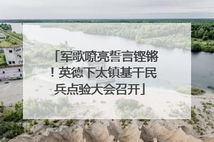 军歌嘹亮誓言铿锵！英德下太镇基干民兵点验大会召开