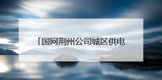 国网荆州公司城区供电中心开展“安全用电进万家”主题宣传活动