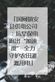国网镇安县供电公司：抗旱保电跑出“加速度” 全力守护农田灌溉用电