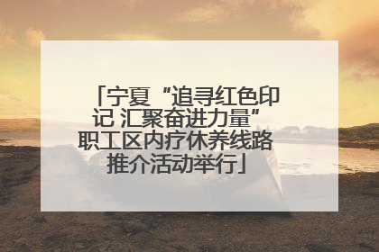 宁夏“追寻红色印记 汇聚奋进力量”职工区内疗休养线路推介活动举行