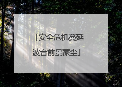 安全危机蔓延 波音前景蒙尘