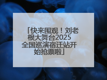 快来围观！刘老根大舞台2025全国巡演宿迁站开始抢票啦