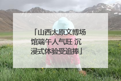 山西太原文博场馆端午人气旺 沉浸式体验受追捧