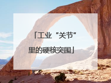工业“关节”里的硬核突围