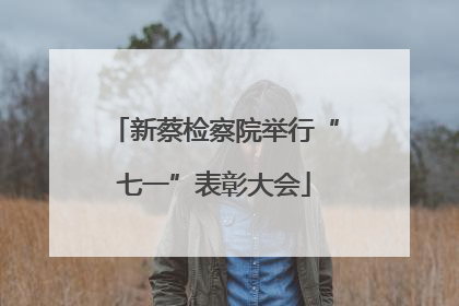 新蔡检察院举行“七一”表彰大会