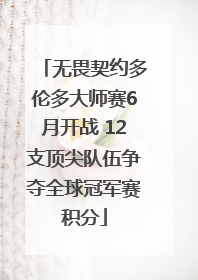 无畏契约多伦多大师赛6月开战 12支顶尖队伍争夺全球冠军赛积分