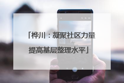 桦川：凝聚社区力量 提高基层整理水平