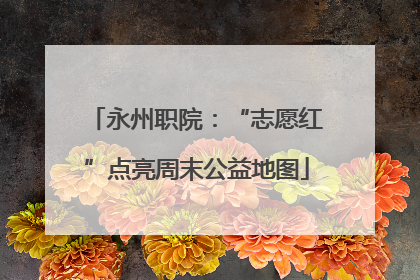 永州职院：“志愿红”点亮周末公益地图