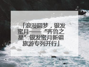 浪漫圆梦，银发蜜月——“齐鲁之星”银发蜜月新疆旅游专列开行