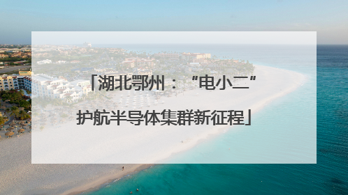 湖北鄂州：“电小二”护航半导体集群新征程