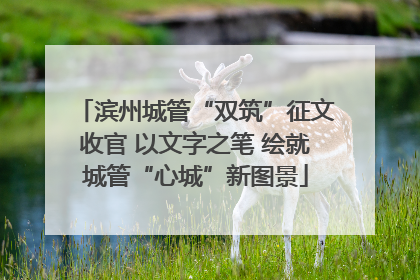 滨州城管“双筑”征文收官 以文字之笔 绘就城管“心城”新图景