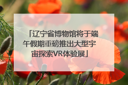 辽宁省博物馆将于端午假期重磅推出大型宇宙探索VR体验展
