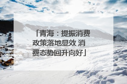 青海：提振消费政策落地显效 消费态势回升向好