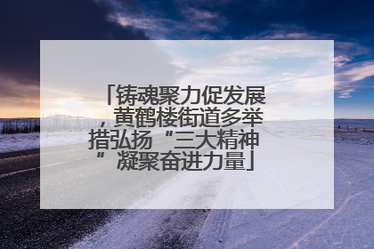 铸魂聚力促发展，黄鹤楼街道多举措弘扬“三大精神”凝聚奋进力量