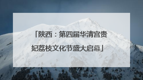陕西：第四届华清宫贵妃荔枝文化节盛大启幕